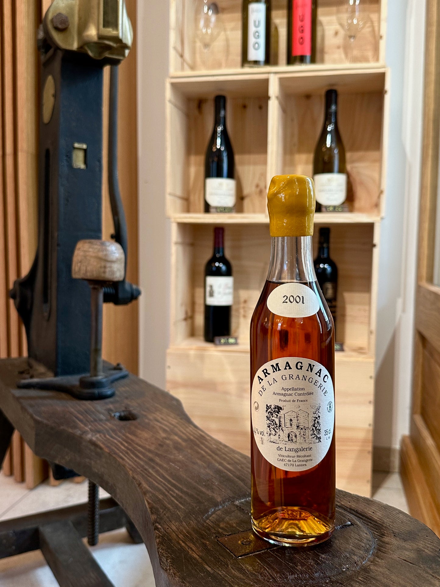 Armagnac de La Grangerie 2001